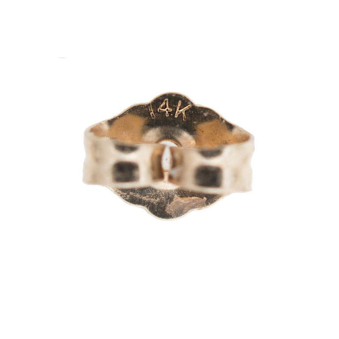 1.04 Carat Pave Diamond Gold Swirl Earrings – image 6