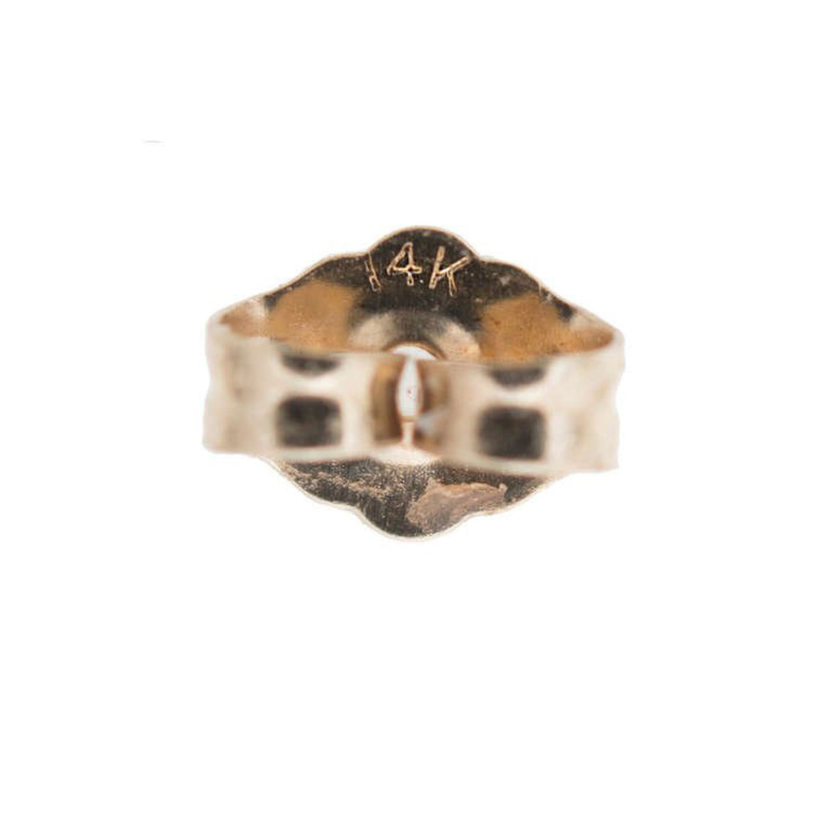 1.04 Carat Pave Diamond Gold Swirl Earrings – image 6