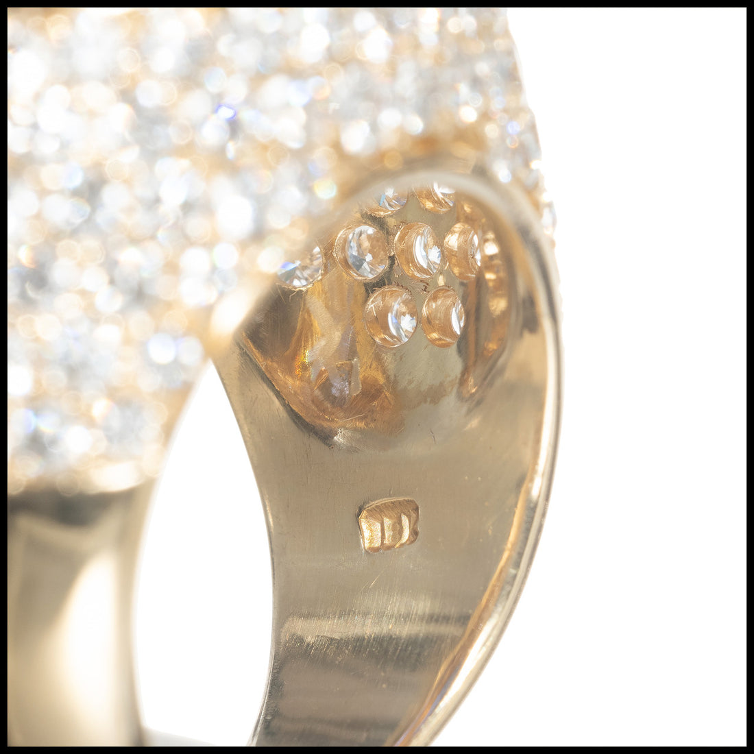 OLD LISTING David Webb 14.4 Carat Star Sapphire Diamond 18k Yellow Gold Ring – image 5