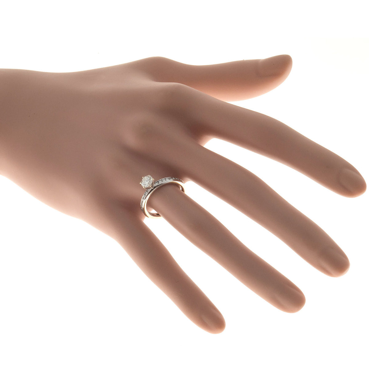 Engagement Gabriel 3944 18k White Gold Diamond Ring .50ct – image 3