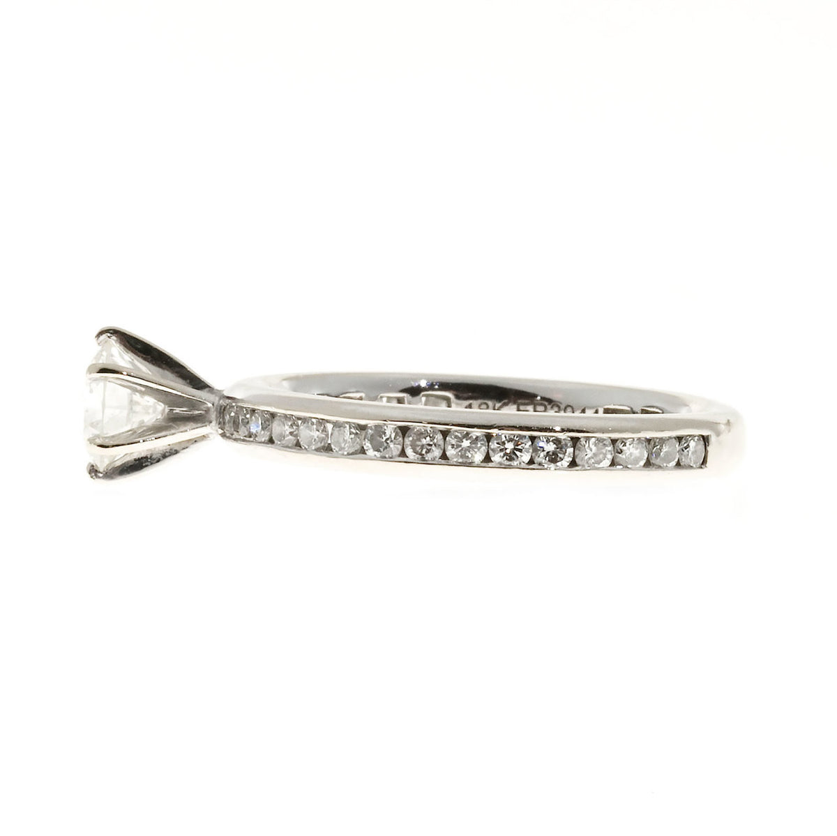 Engagement Gabriel 3944 18k White Gold Diamond Ring .50ct – image 6