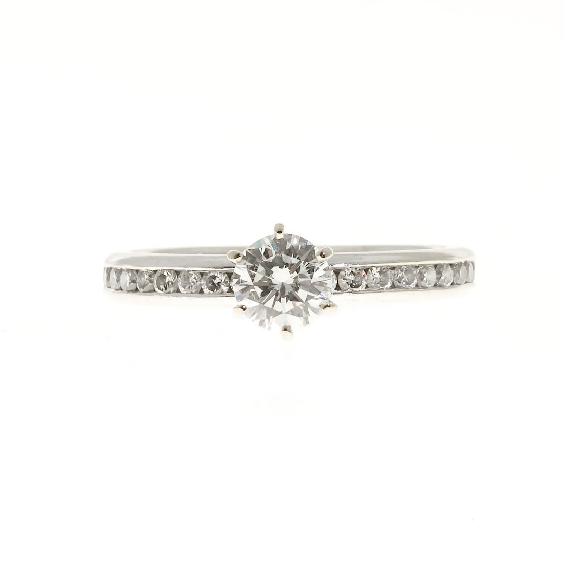 Engagement Gabriel 3944 18k White Gold Diamond Ring .50ct – image 8