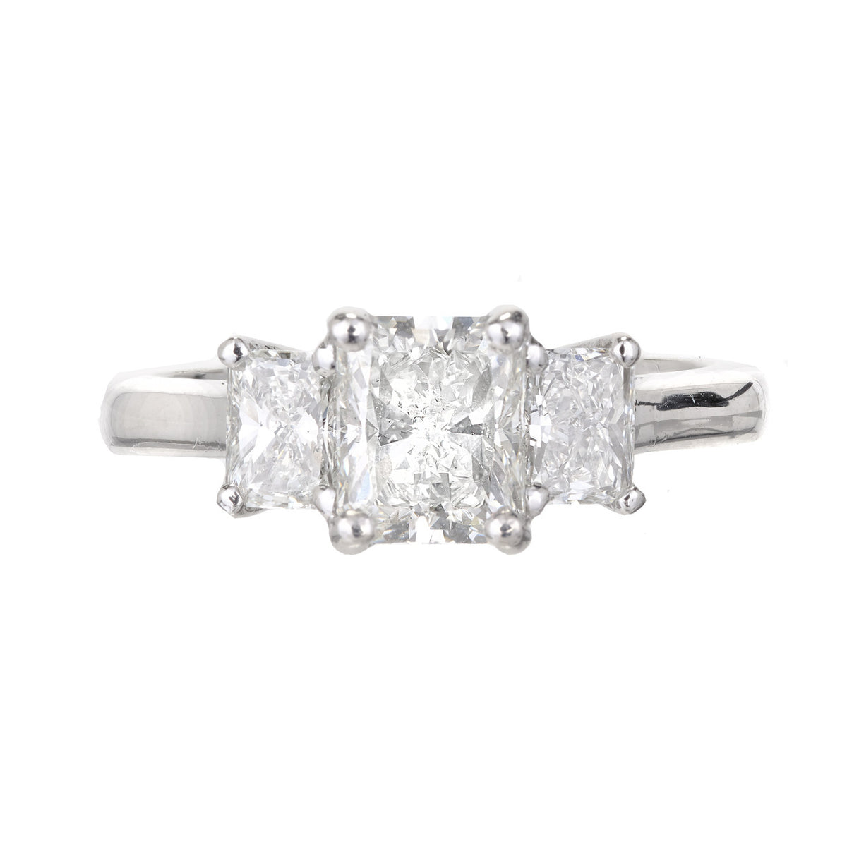 Peter Suchy GIA Certified 1.21 Carat Diamond Platinum Engagement – image 2