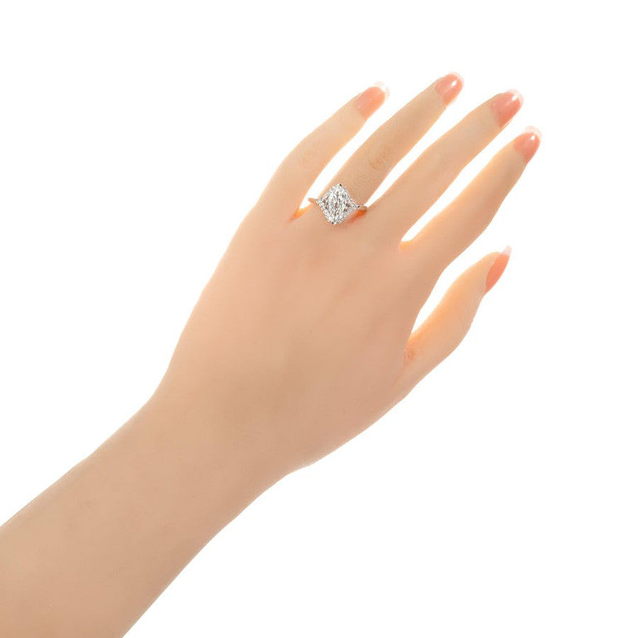 Peter Suchy GIA Certified 1.78 Carat Marquise Diamond Platinum Engagement Ring – image 8