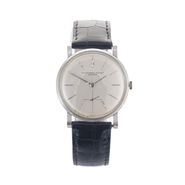Audemars Piguet Platinum Manual Wind Wristwatch