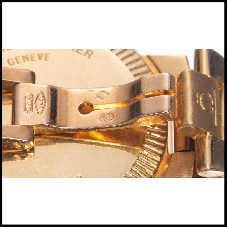 Baume &amp; Mercier Ladies Yellow Gold Riviera Quartz Wristwatch – image 6