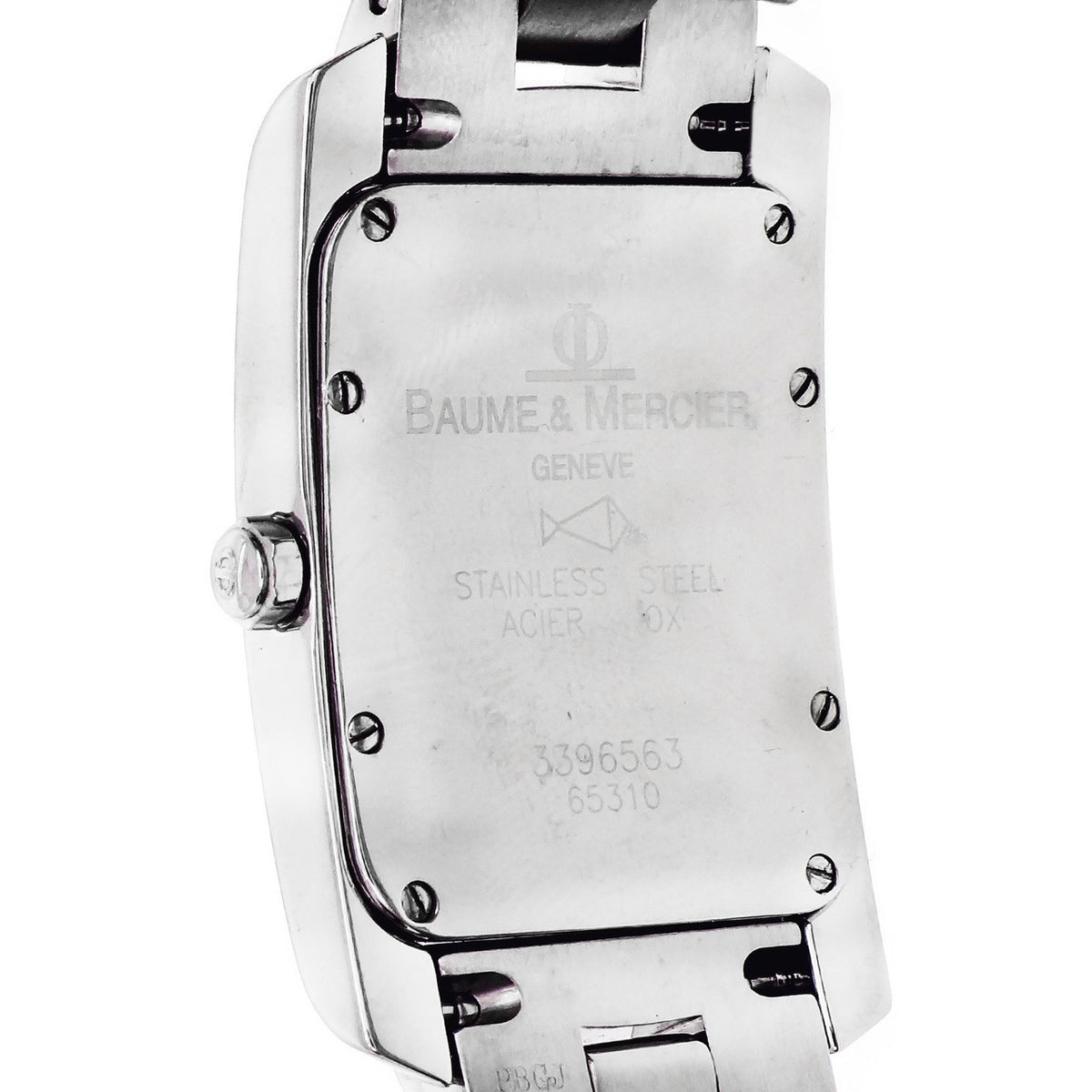 Men’s Steel Baume &amp; Mercier Hampton Quartz Wrist Watch – image 3