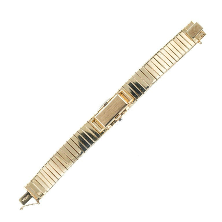 Baume + Mercier .75 Carat Diamond Yellow Gold Covered Ladies Wristwatch – image 4