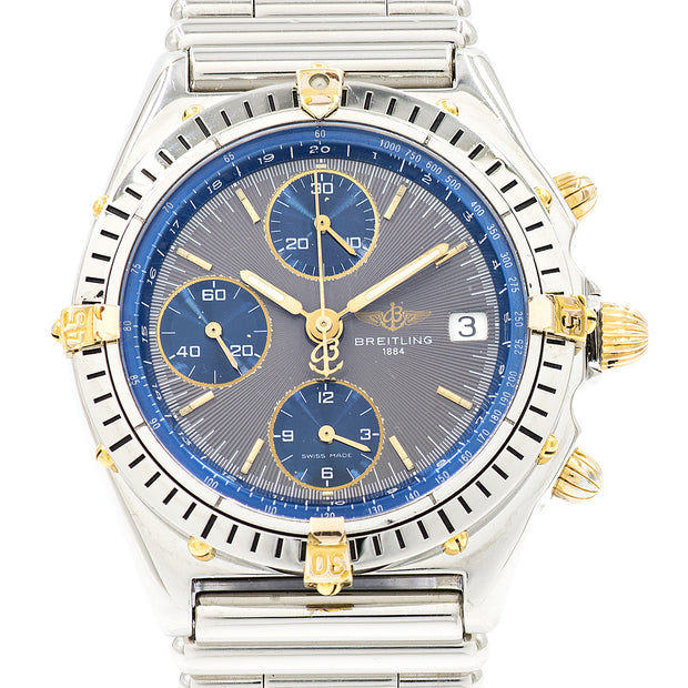 Breitling Men’s Automatic Chronomat  B13050 Date Wrist Watch Steel 18k Gold
