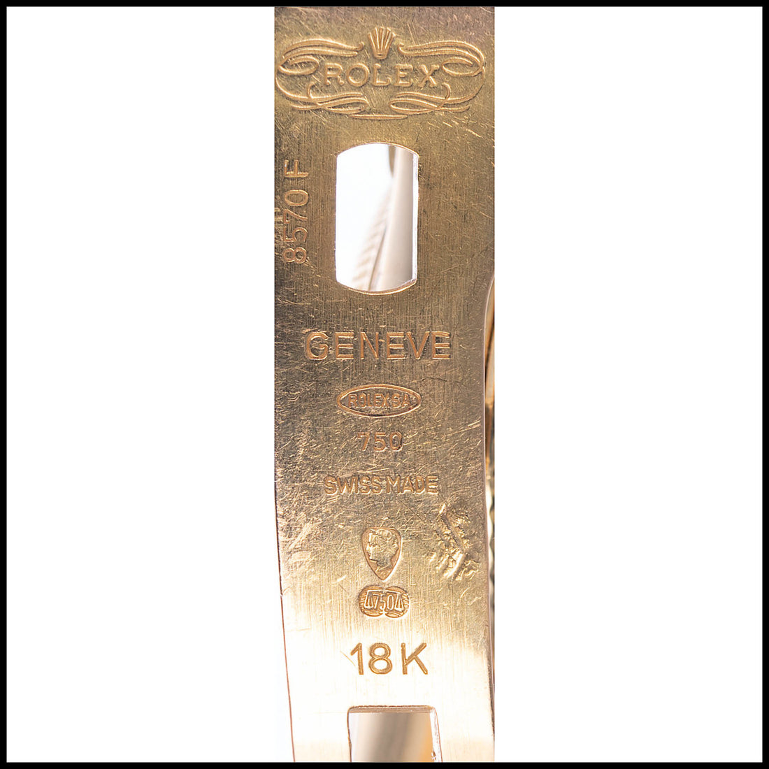 Ladies Rolex President Wrist Watch 69178 Yellowish Dial 18k Gold – image 6
