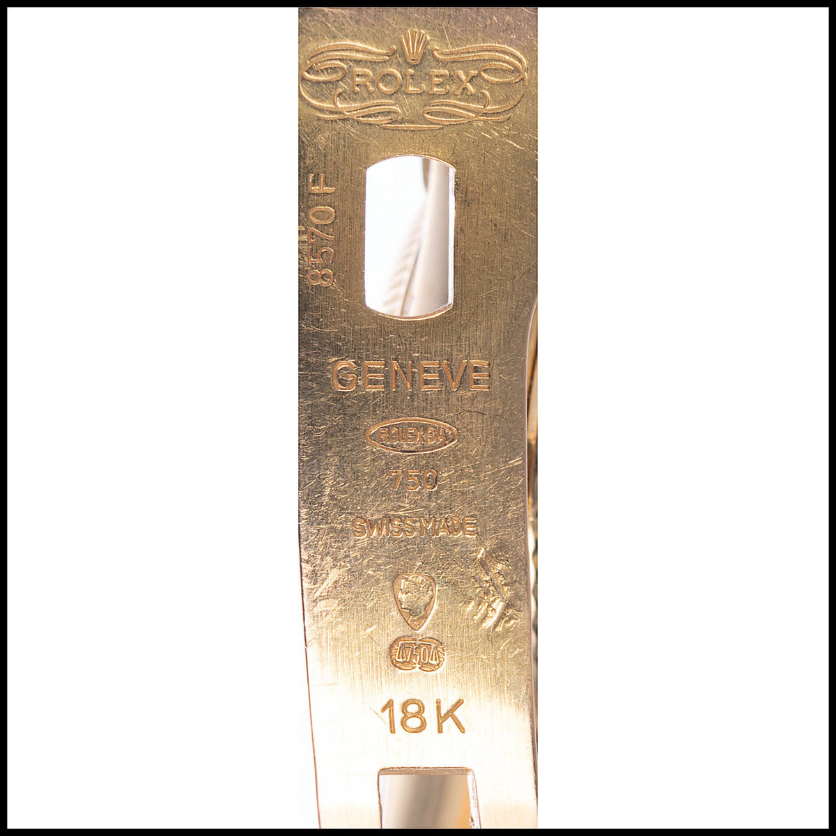 Ladies Rolex President Wrist Watch 69178 Yellowish Dial 18k Gold – image 6