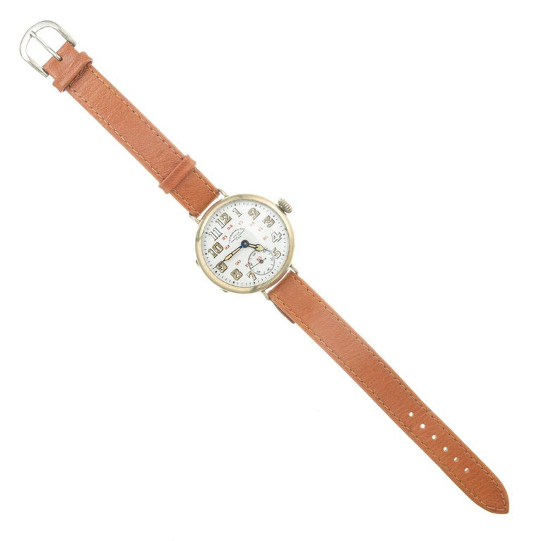 CHF Tissot + Fils WWI Signal Corps Wristwatch – image 3