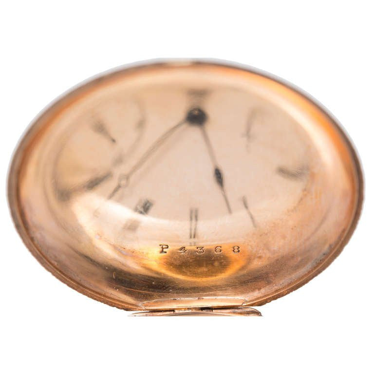 1875 Victorian Agassiz 14K Pink, Yellow, Green Gold. Ruby and diamond Watch – image 9