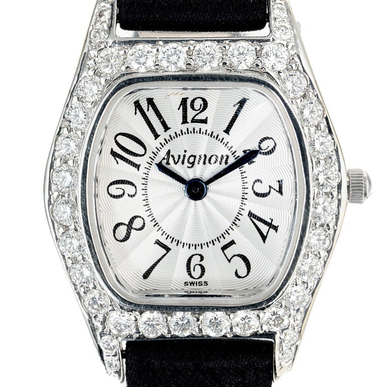 Avignon 1.65 Carat Diamond White Gold Ladies Wristwatch – image 2