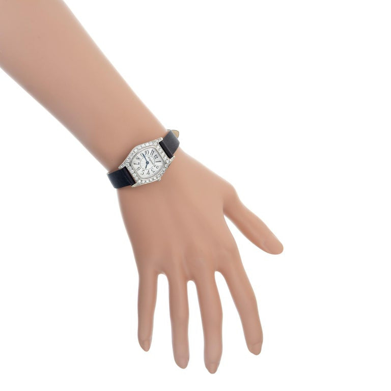 Avignon 1.65 Carat Diamond White Gold Ladies Wristwatch – image 7