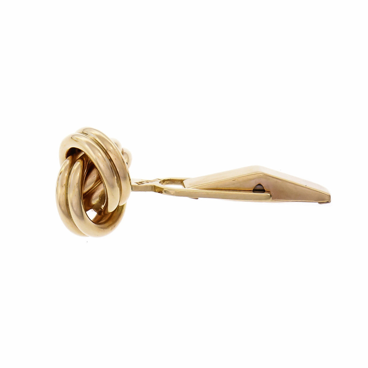 Lindsay Knot Cufflinks 14k Yellow Gold – image 5