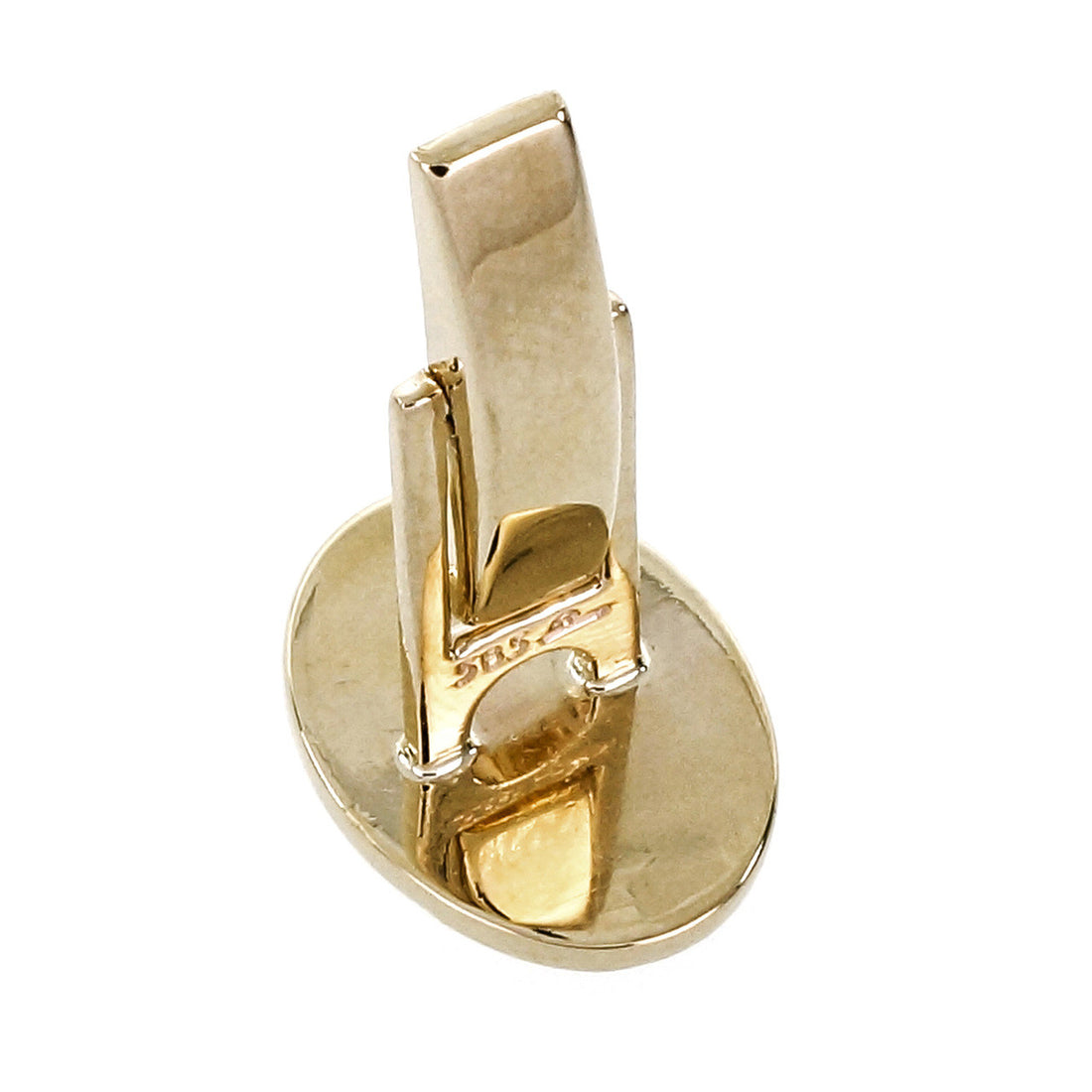 Vintage 1960 Larter & Sons Cufflinks 14k Yellow Gold – image 4