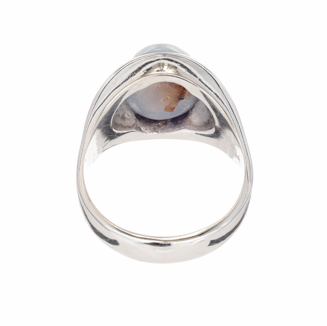 Gia Certified 9.00 Carat Natural Star Diamond White Gold Mens Ring – image 3