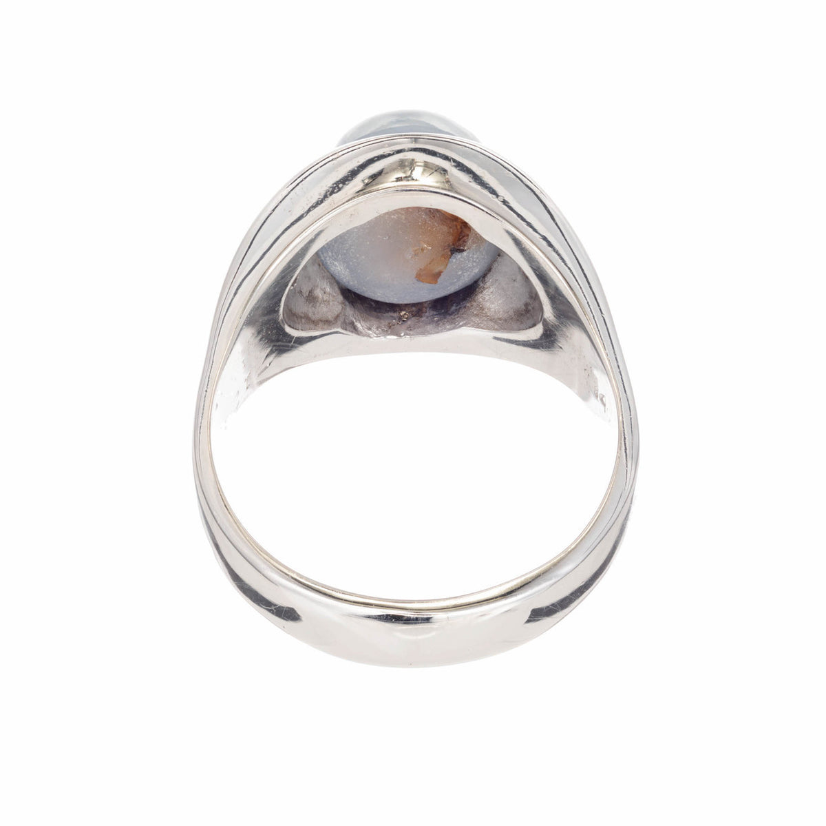 Gia Certified 9.00 Carat Natural Star Diamond White Gold Mens Ring – image 3