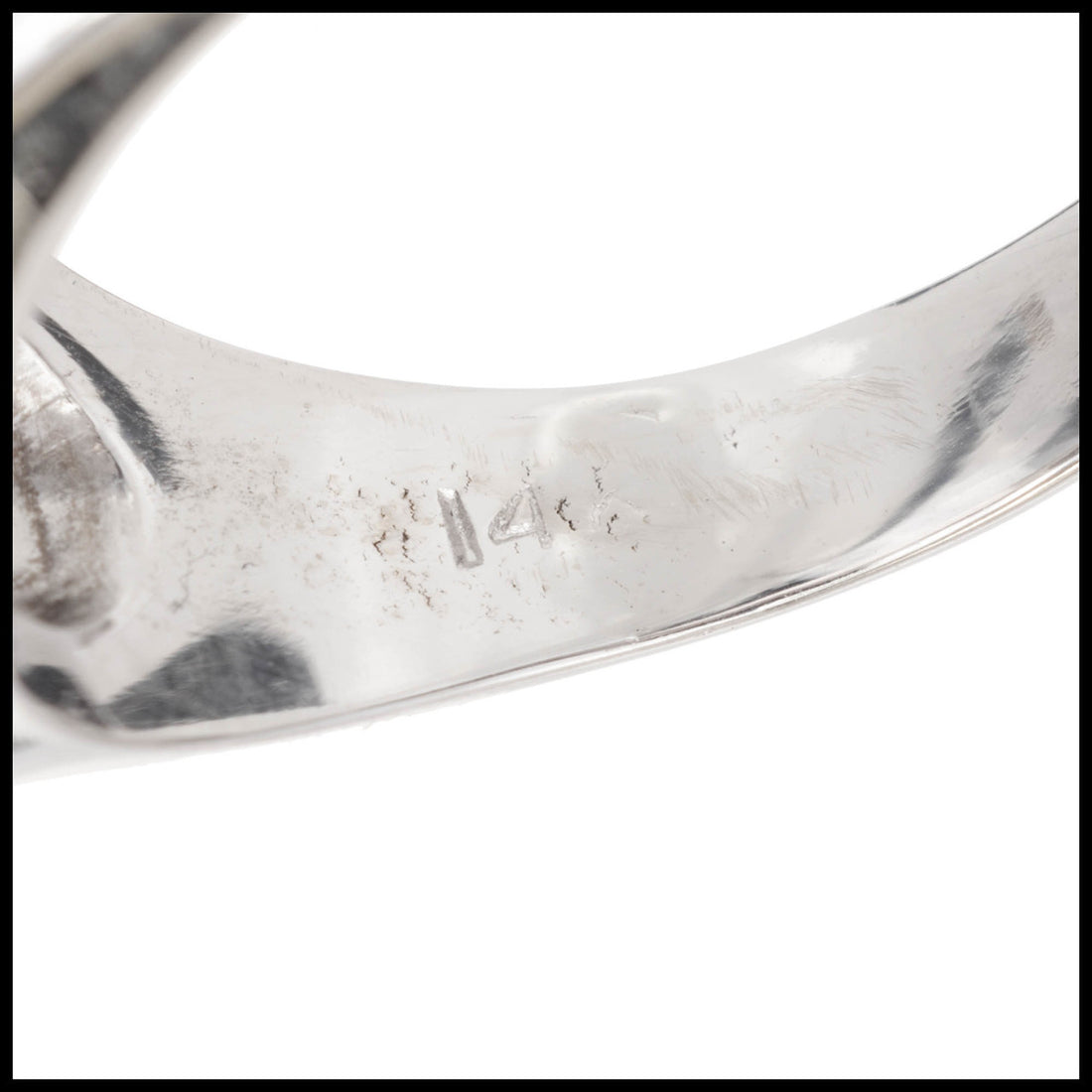 Gia Certified 9.00 Carat Natural Star Diamond White Gold Mens Ring – image 4