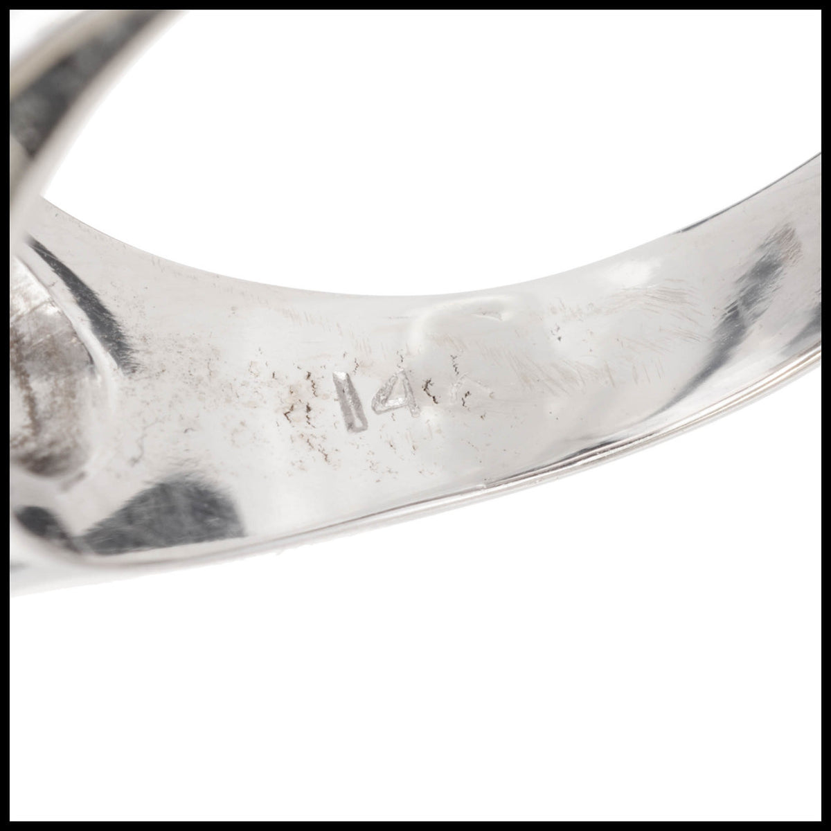 Gia Certified 9.00 Carat Natural Star Diamond White Gold Mens Ring – image 4