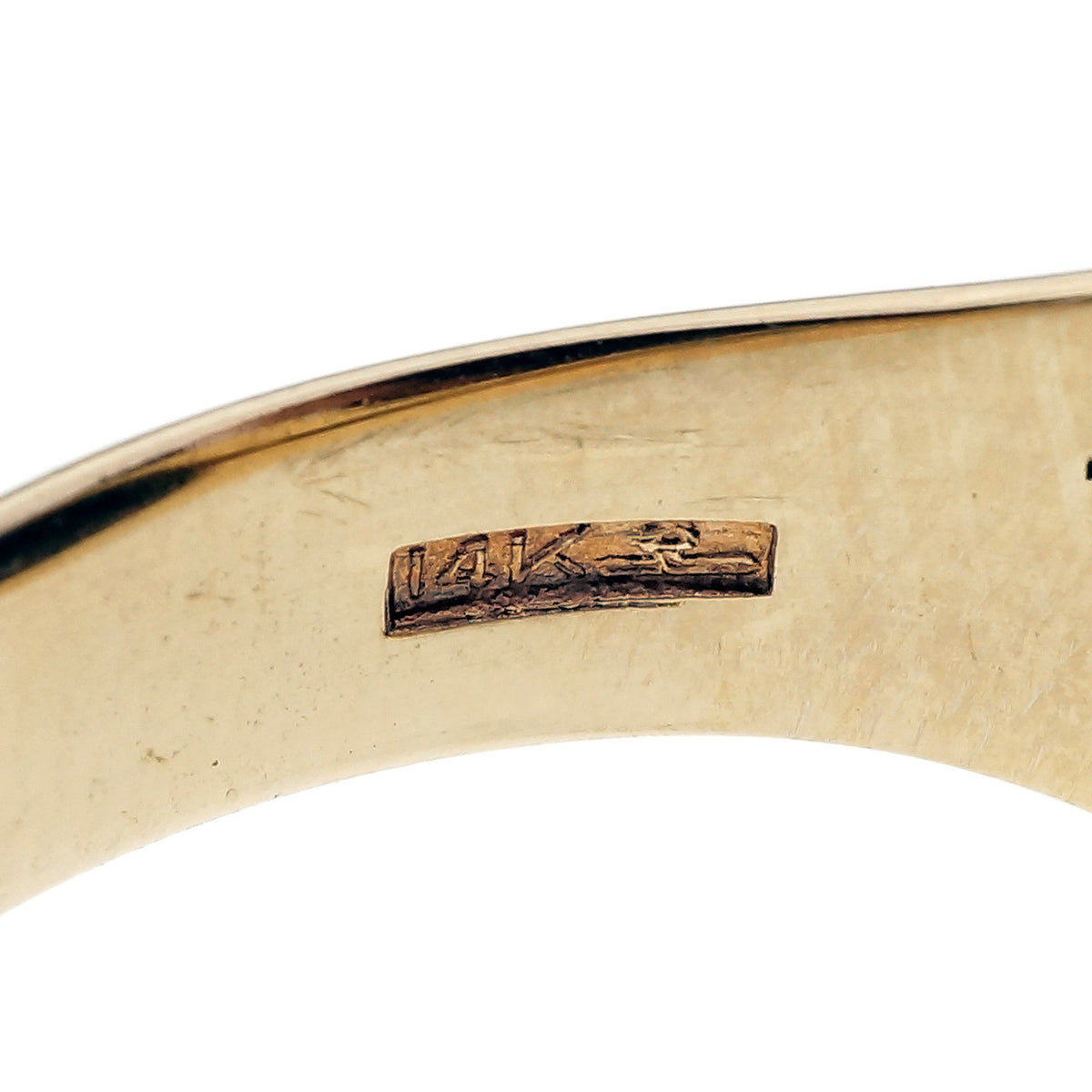 Larter &amp; Sons Quartz  Bloodstone Yellow Gold Men’s Ring – image 6