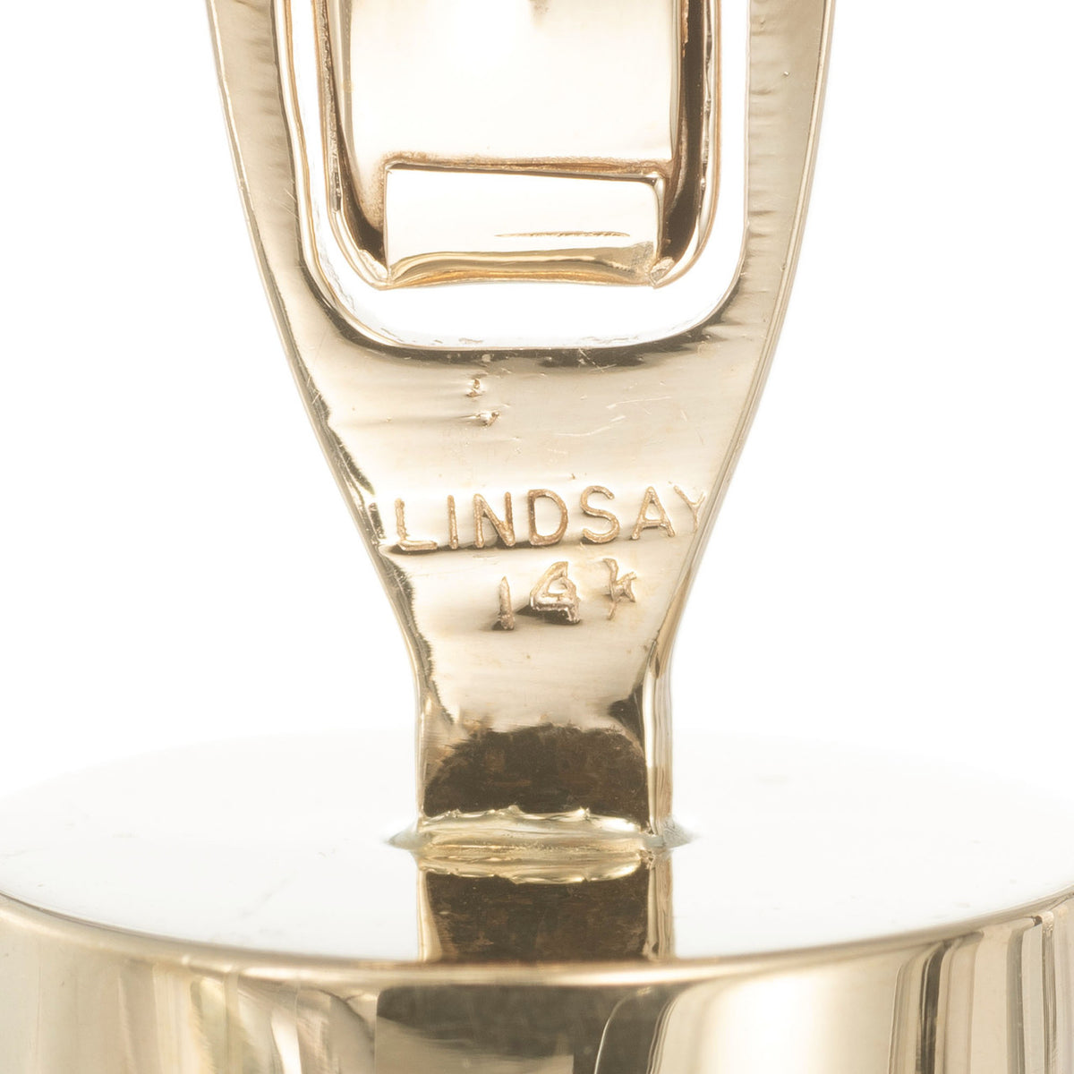 Lindsay Onyx Yellow Gold Cufflinks Shirt Stud Set – image 5