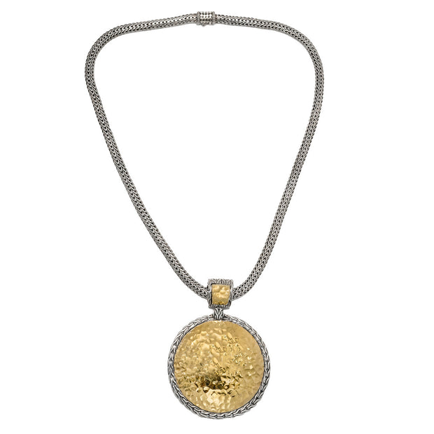 John Hardy Yellow Gold Sterling Silver Neclace