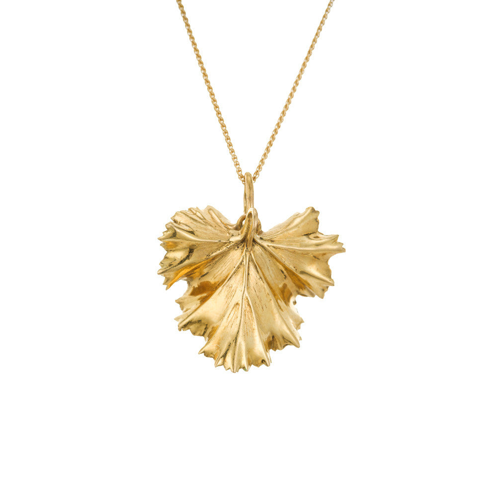 .2 Carat Ruby Yellow Gold Frog Leaf Pendant Necklace – image 5