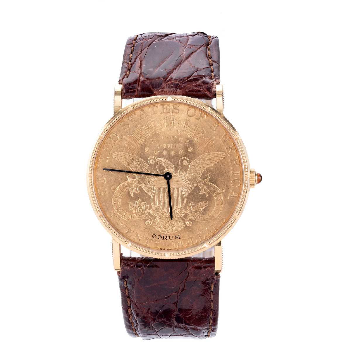 Corum US Twenty Dollar Coin Yellow Gold Men's Wristwatch