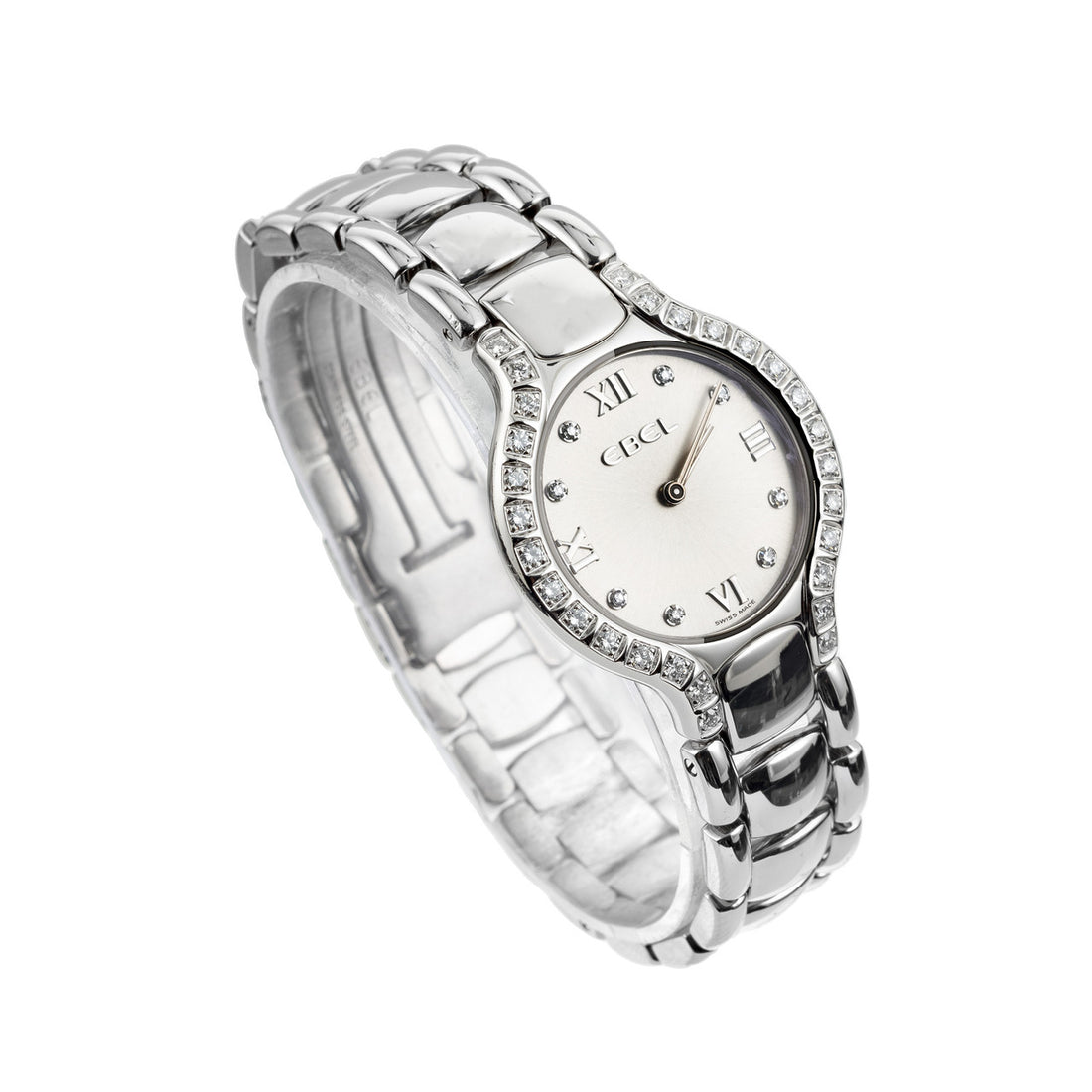 Ebel Beluga .44 Carat Diamond Stainless Steel Ladies Wristwatch – image 3