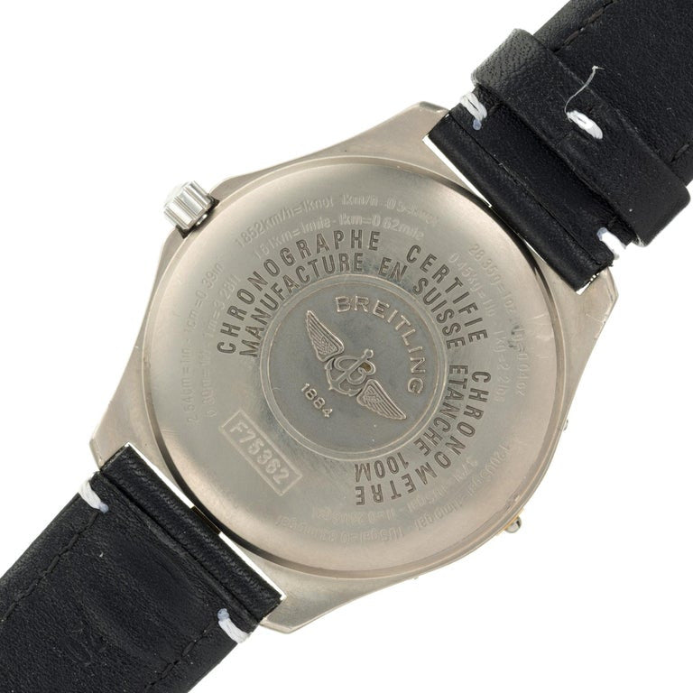 Breitling Titanium 18k Chronometer Aerospace Wristwatch – image 5