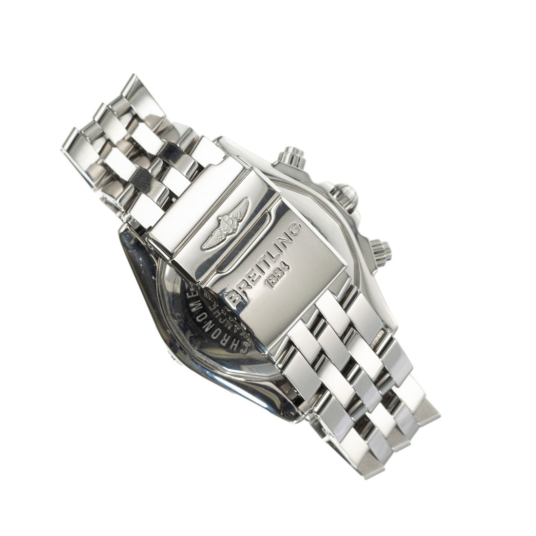 Bretitling Stainless Steel Chronomat Mens Wristwatch – image 3