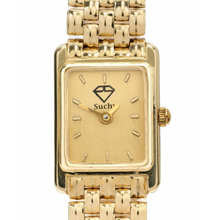 Peter Suchy Yellow Gold Ladies Wristwatch – image 2