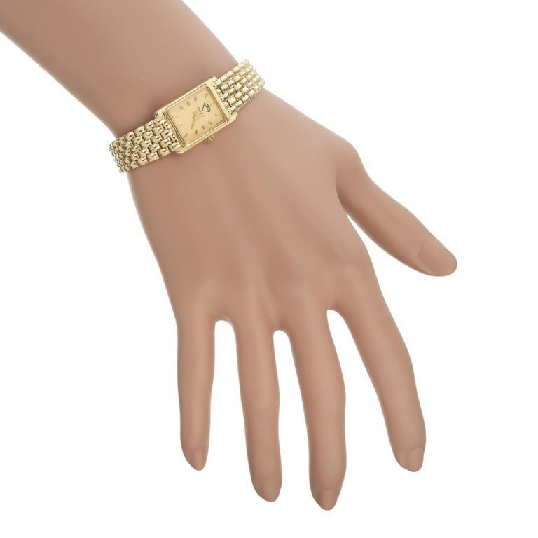 Peter Suchy Yellow Gold Ladies Wristwatch – image 8