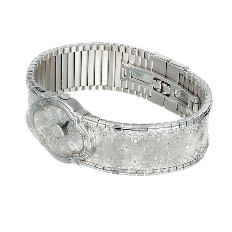 Buccellati White Gold Arischron Ladies Wristwatch – image 4