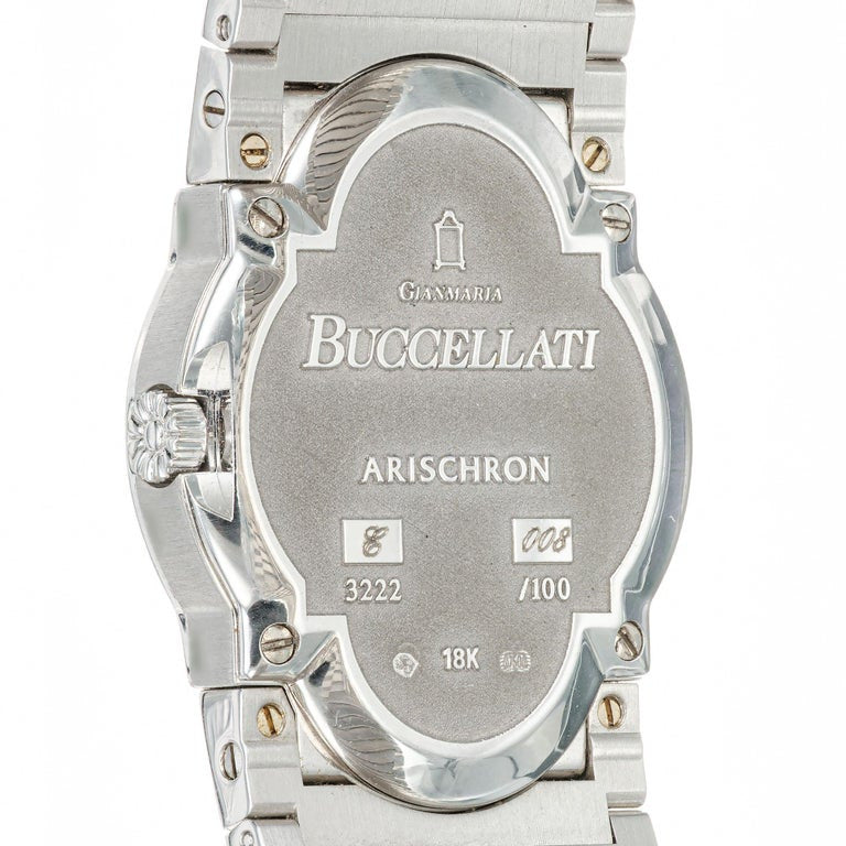 Buccellati White Gold Arischron Ladies Wristwatch – image 7