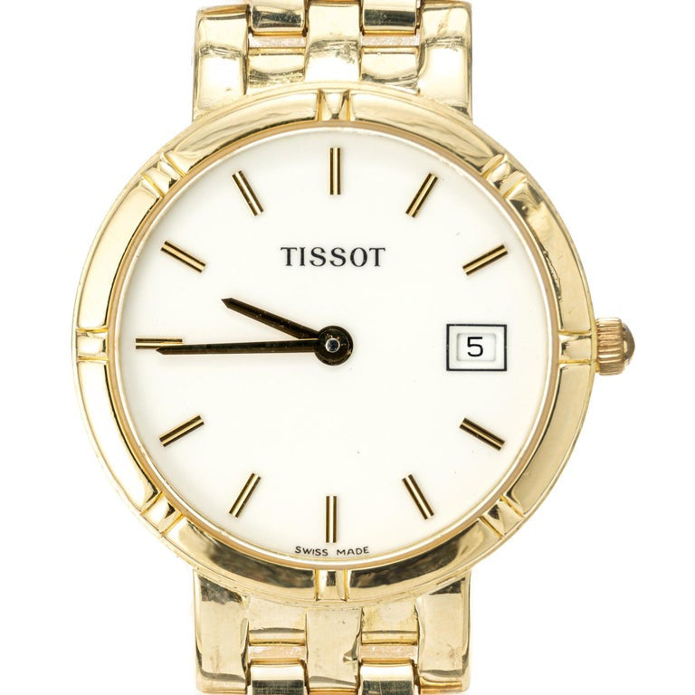 Tissot 18k Gold Ladies Five Row Panther Ladies Wristwatch – image 2