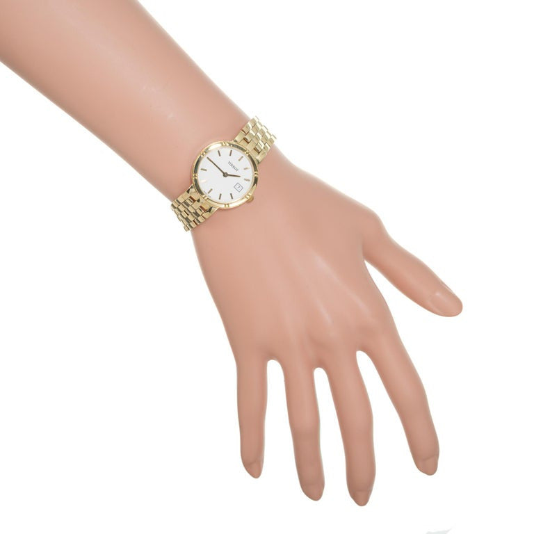Tissot 18k Gold Ladies Five Row Panther Ladies Wristwatch – image 7