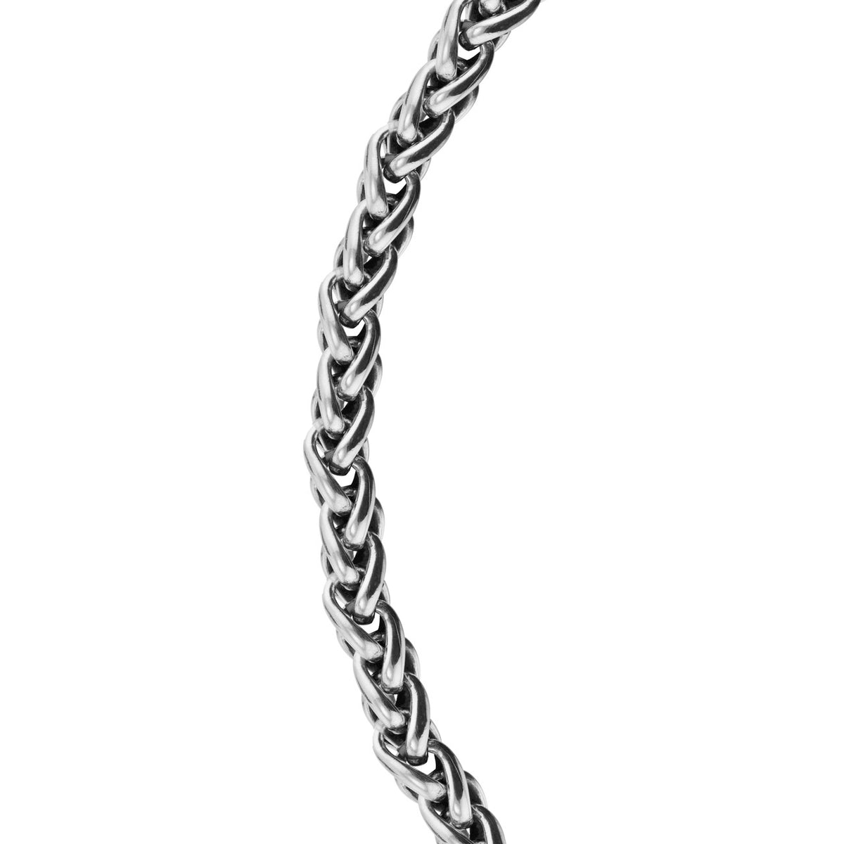David Yurman Yellow Gold Sterling Silver Wheat Chain Necklace – image 3