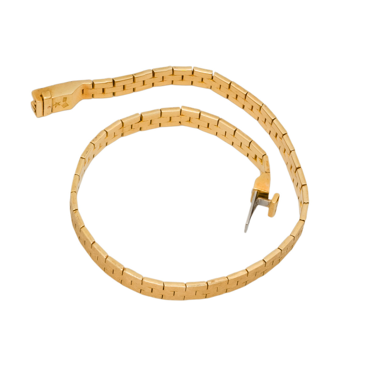 Yellow Gold Brush Finish Bracelet – image 4