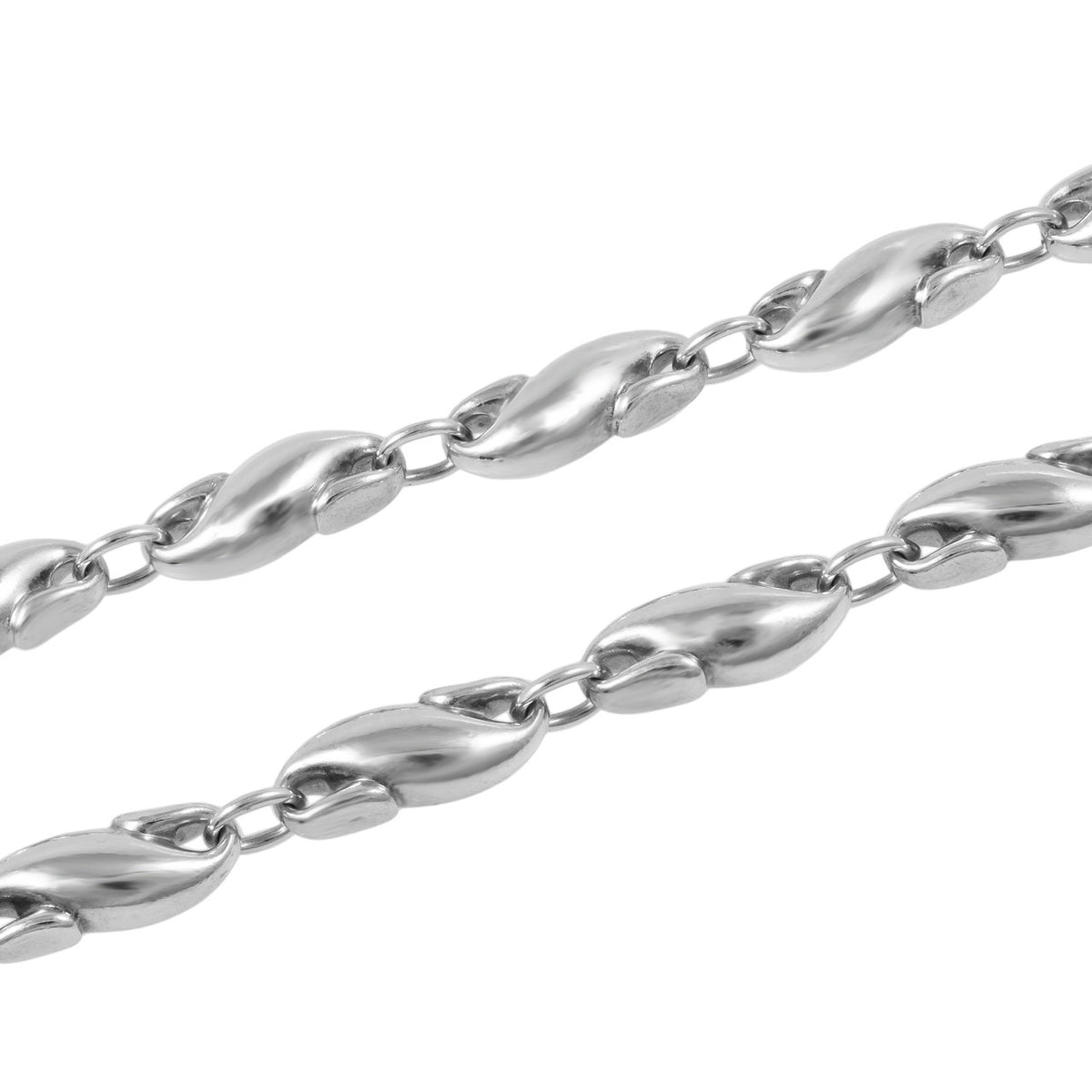 Tiffany &amp; Co. Elsa Peretti Sterling Silver Seahorse Link Necklace – image 5