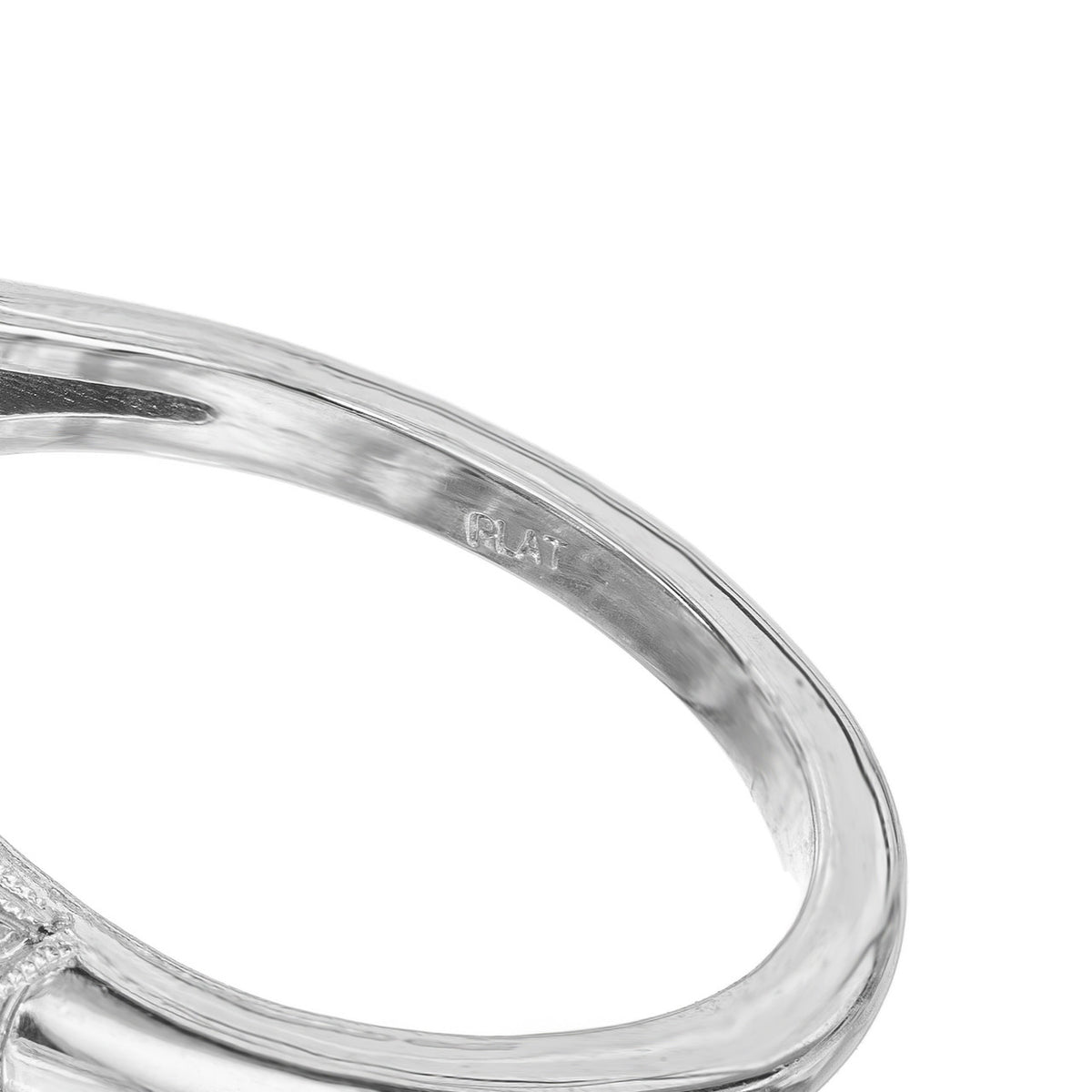 EGL Certified 1.03 Carat Transitional Cut Diamond Platinum Dome Engagement Ring – image 4