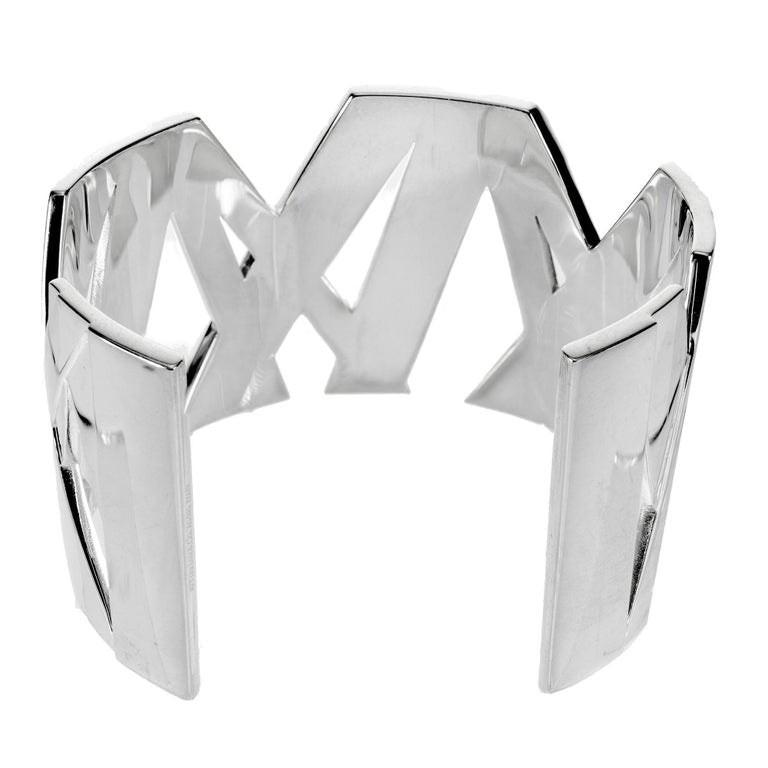 Tiffany &amp; Co. Sterling Silver Atlas Cuff Bracelet – image 3