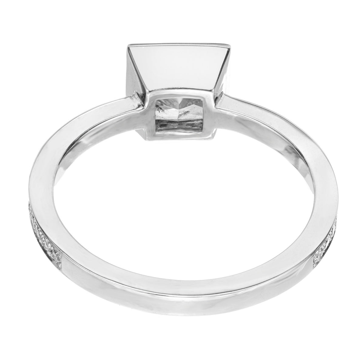 Peter Suchy EGL Certified 1.00 Carat Diamond White Gold Engagement Ring – image 6