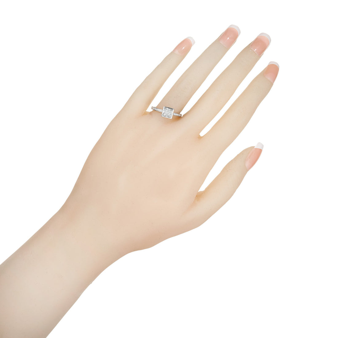Peter Suchy EGL Certified 1.00 Carat Diamond White Gold Engagement Ring – image 8