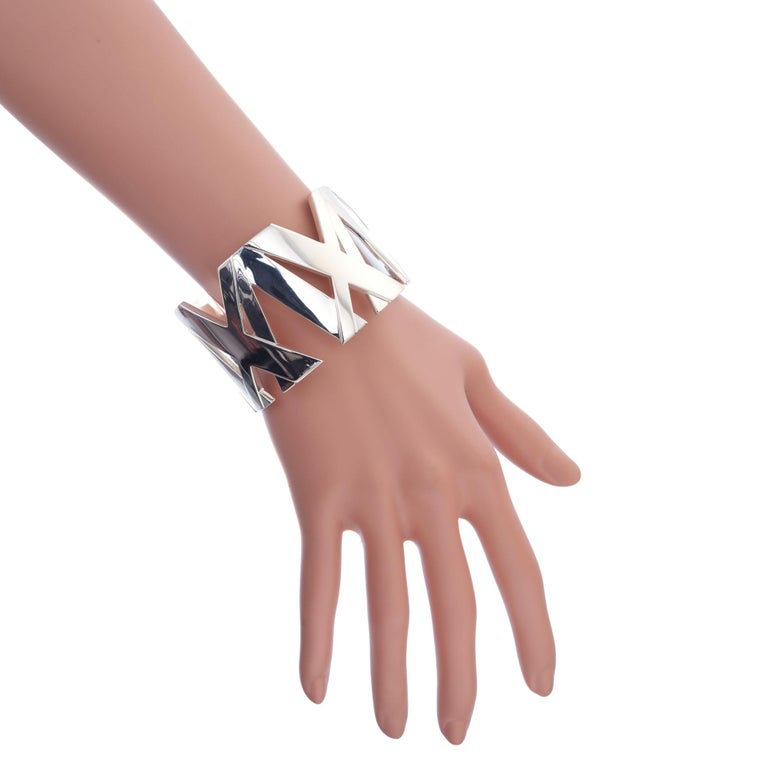 Tiffany &amp; Co. Sterling Silver Atlas Cuff Bracelet – image 4