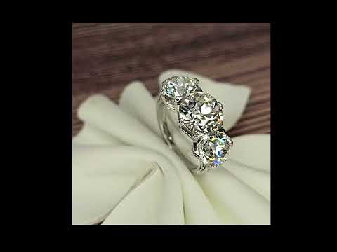 three stone ring